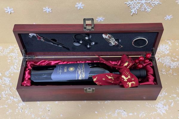 Wooden Box For Wine Bottle